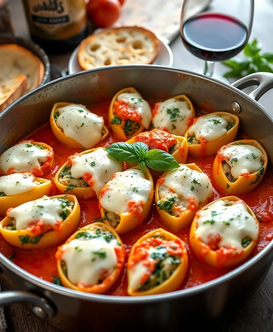 10 One-Pot Weeknight Recipes That Will Change Your Dinner Game (#6 Is a Must-Try!) - 7. One-Pot Spinach and Ricotta Stuffed Shells