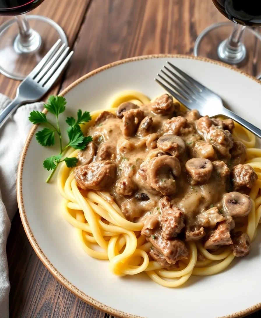 10 One-Pot Weeknight Recipes That Will Change Your Dinner Game (#6 Is a Must-Try!) - 8. Beef Stroganoff